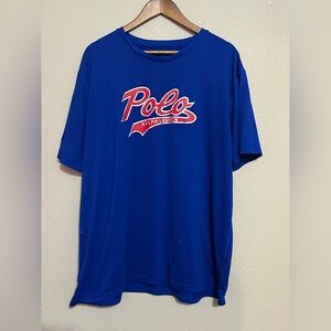 Polo Ralph Lauren Performance Graphic T-Shirt Men’s Size XXL Blue Red